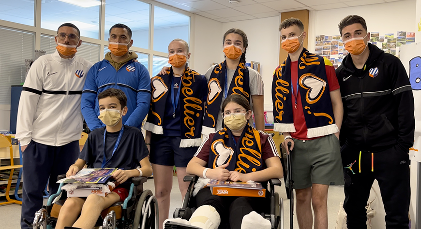 Le MHSC aux côtés des enfants hospitalisés