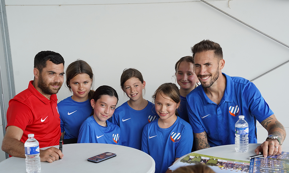 Coach MHSC avec les U10 et U11 du MUC
