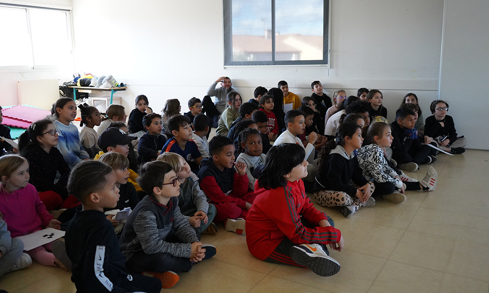 Sur les bancs de l'école à Juvignac (5/03/2024)