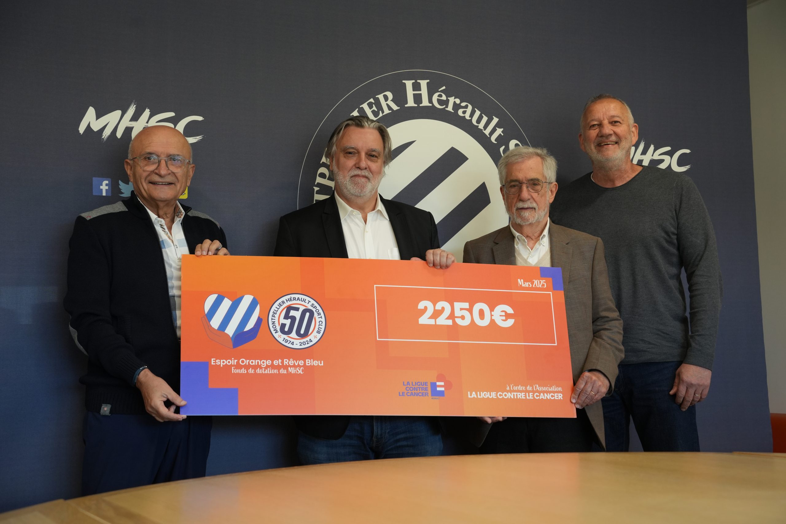 Espoir Orange et Rêve Bleu X La Ligue contre le cancer