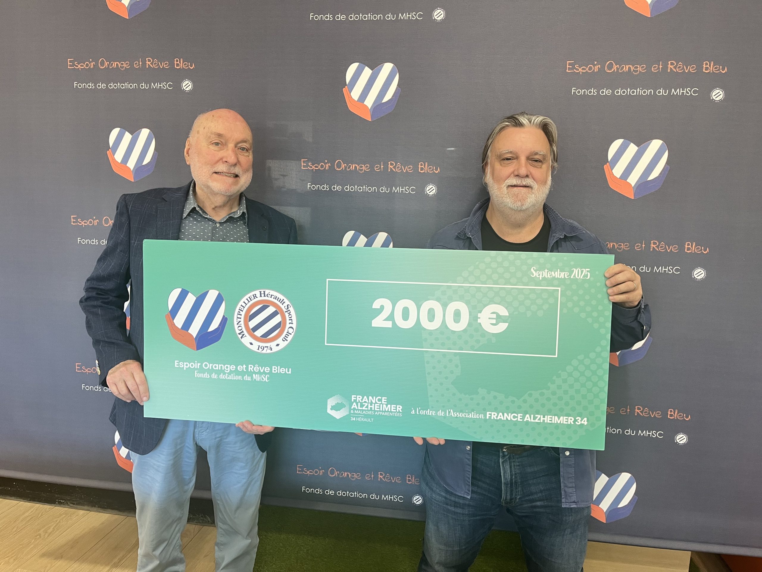 2000€ pour Alzheimer France
