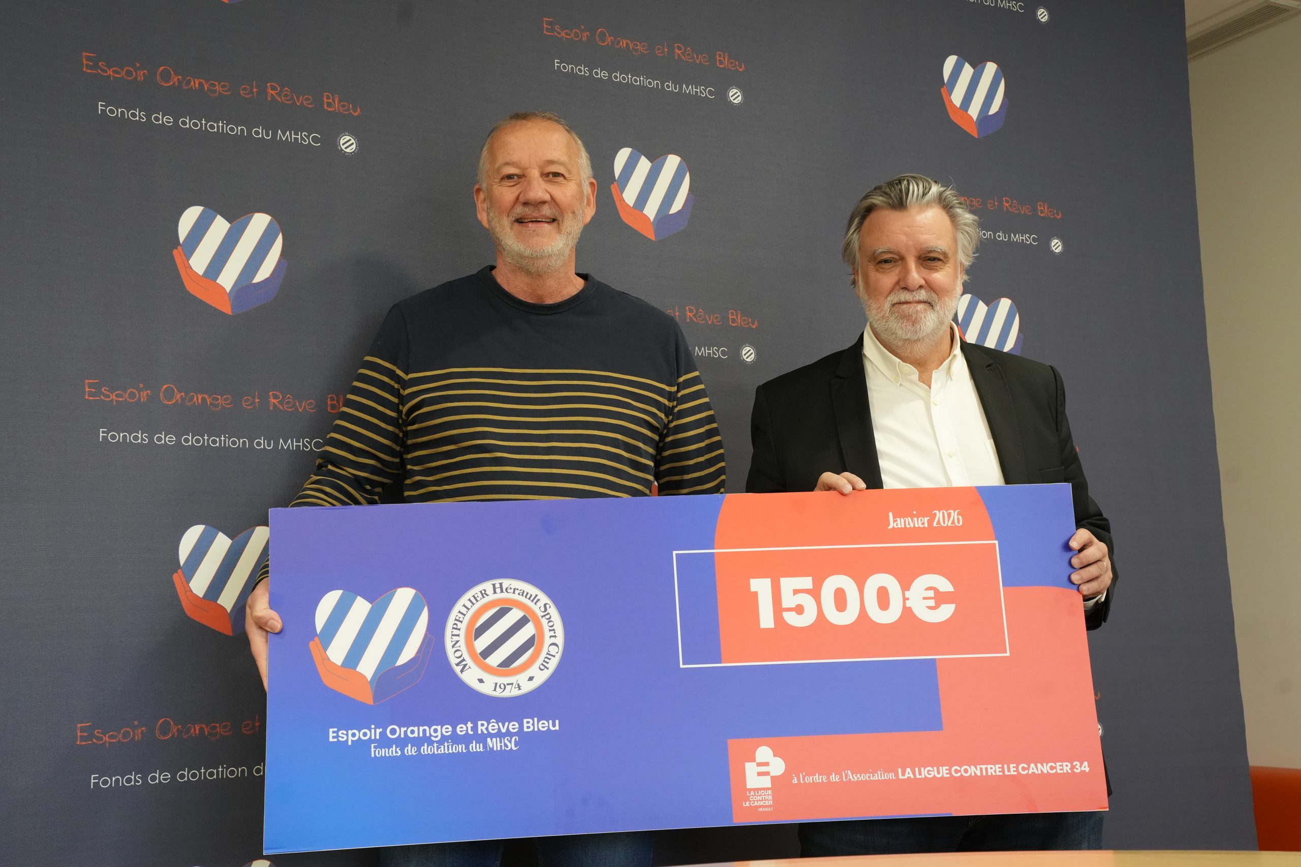 Le MHSC s'engage dans la lutte contre le cancer