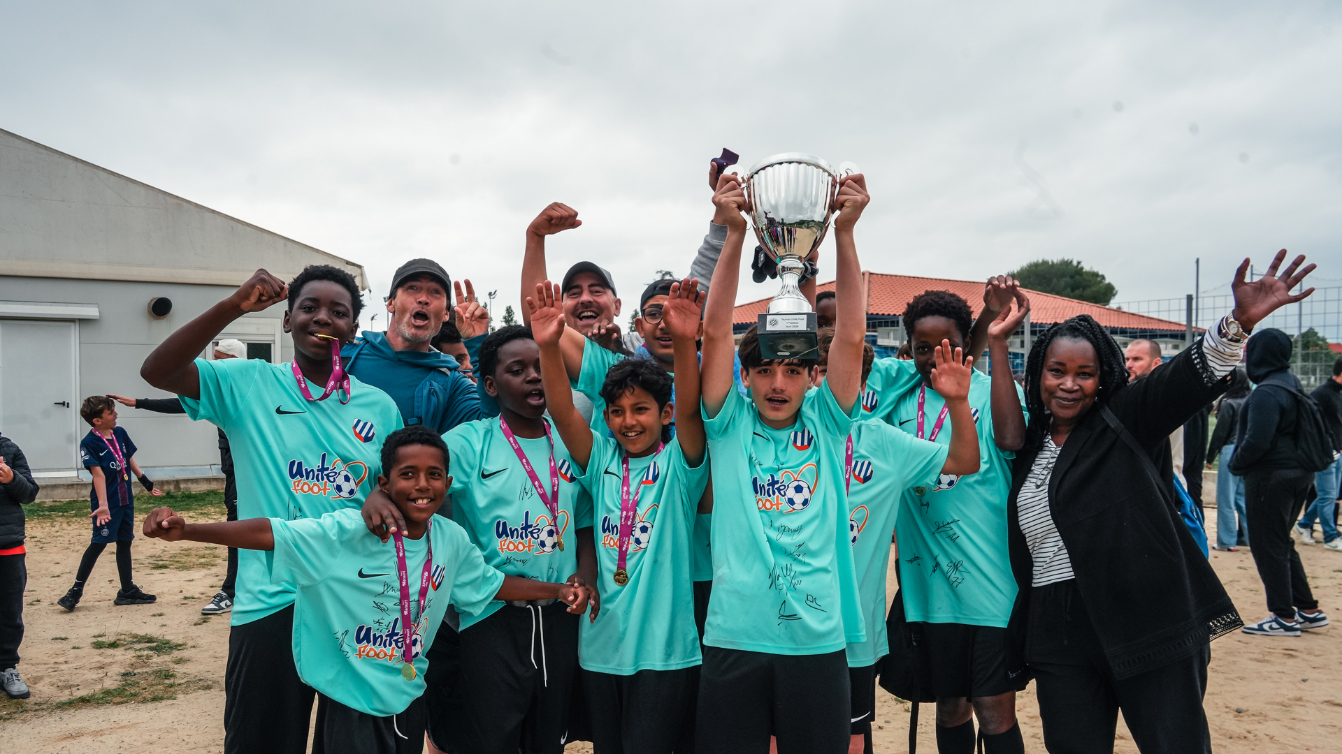 Première réussie pour le Tournoi Unité Foot