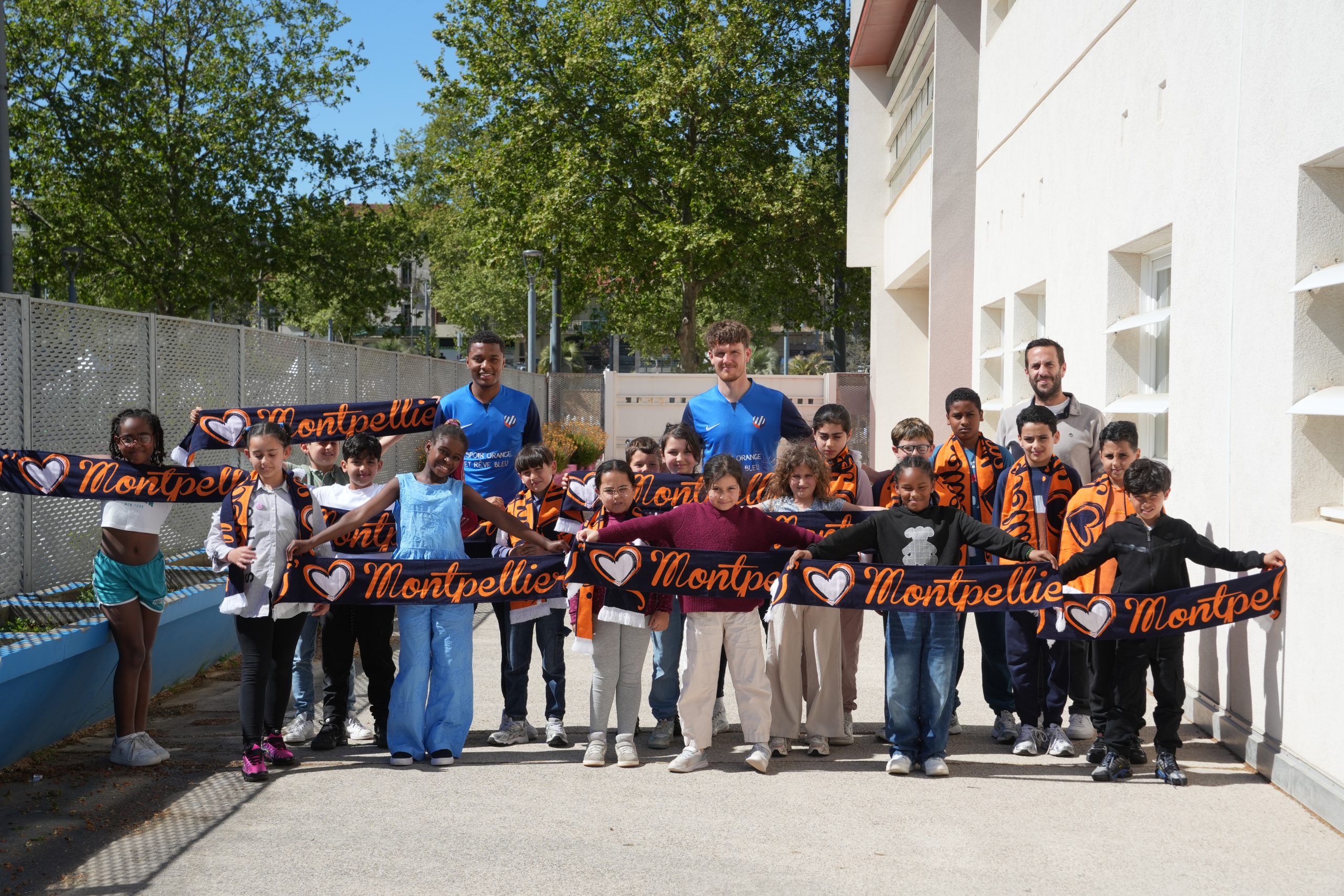 MHSC sur les bancs de l&rsquo;école à Béziers !